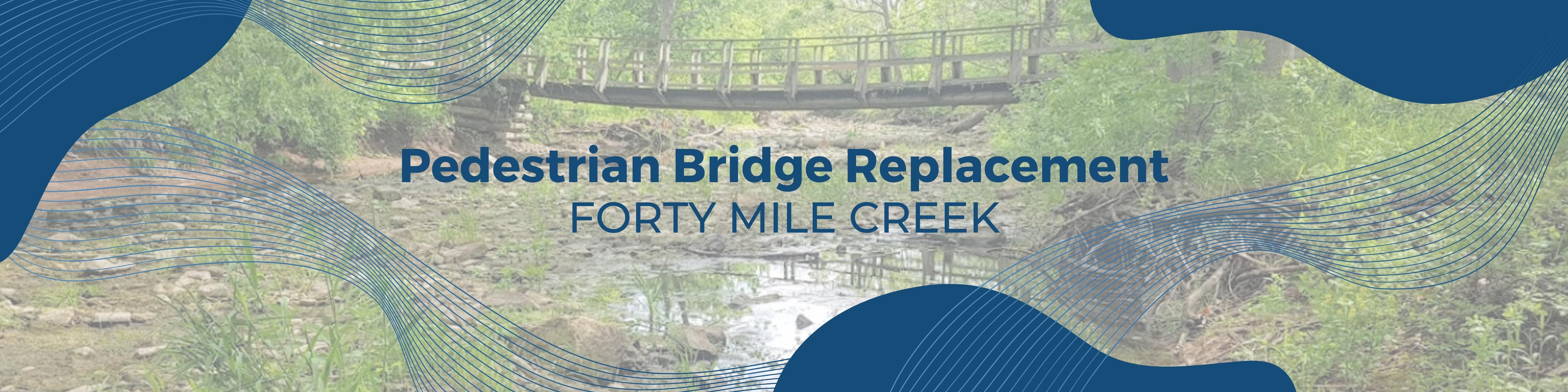 Forty Mile Creek Pedestrian Bridge Replacement