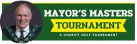 A picture of Mayor Jeff Jordan, alongside the words "Mayor's Masters Tournament". This image is promoting the Mayor's charity golf tournament.